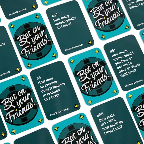 Bet On Your Friends Party Game - NWT - Picture 3 of 6